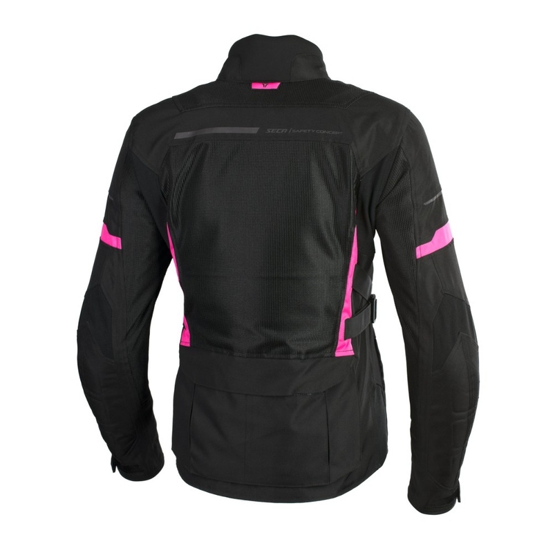 Ženska motoristična jakna SECA Orkan II black and pink razprodaja