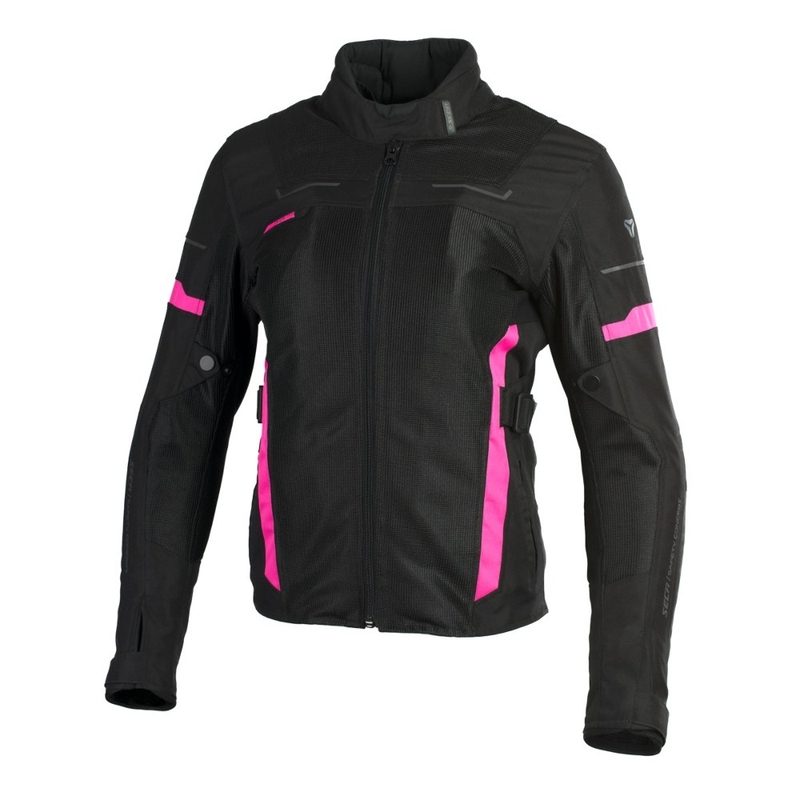 Ženska motoristična jakna SECA Orkan II black and pink razprodaja