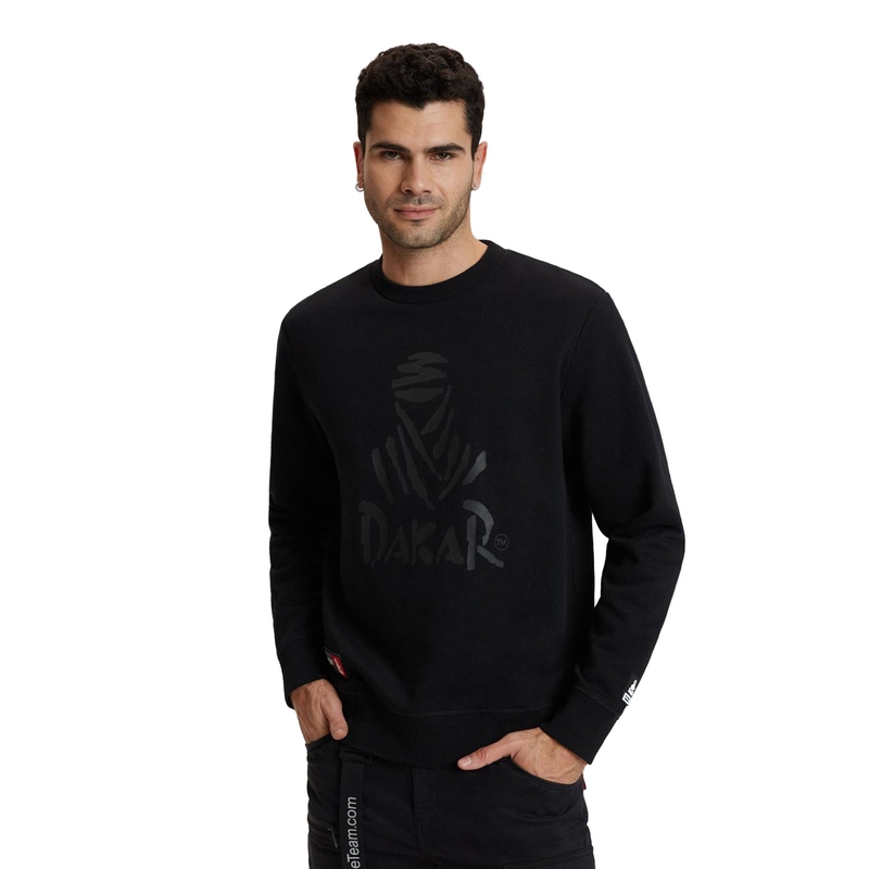 Moška kapuca DAKAR DKR CREW 04 black