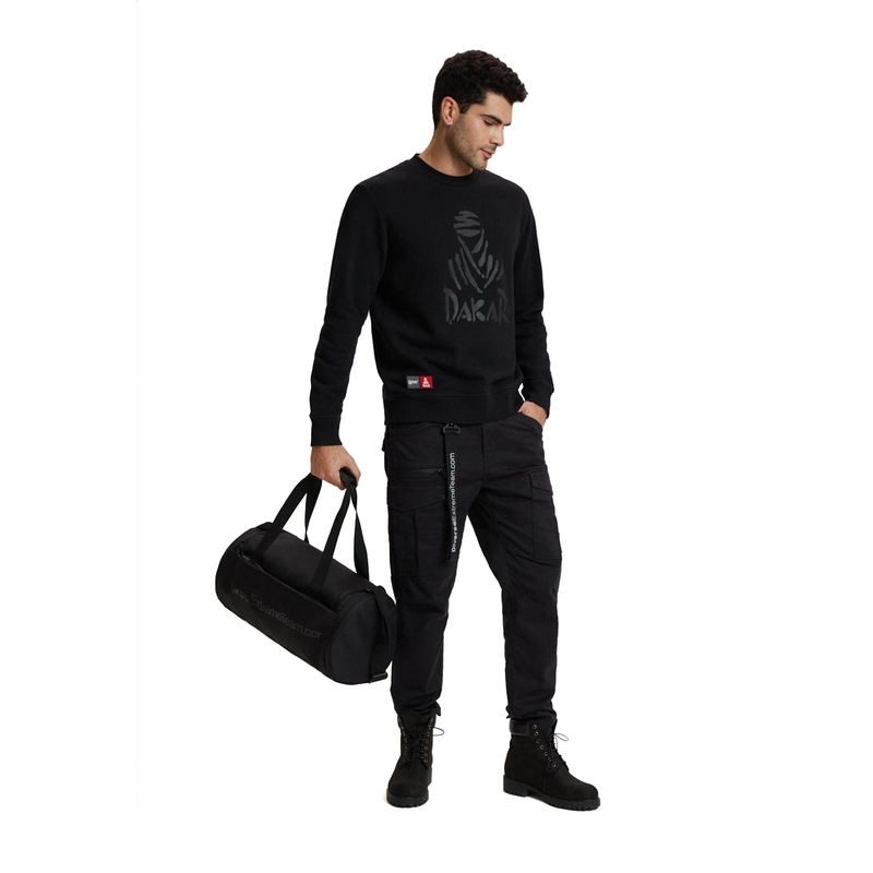 Moška kapuca DAKAR DKR CREW 04 black