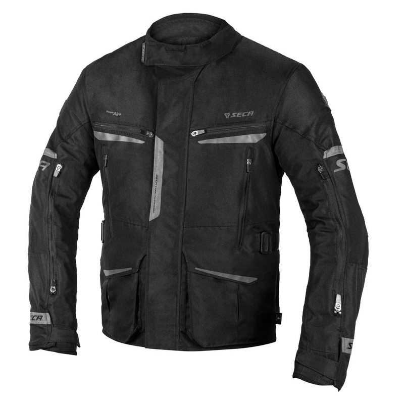Motoristična jakna SECA Compass black razprodaja