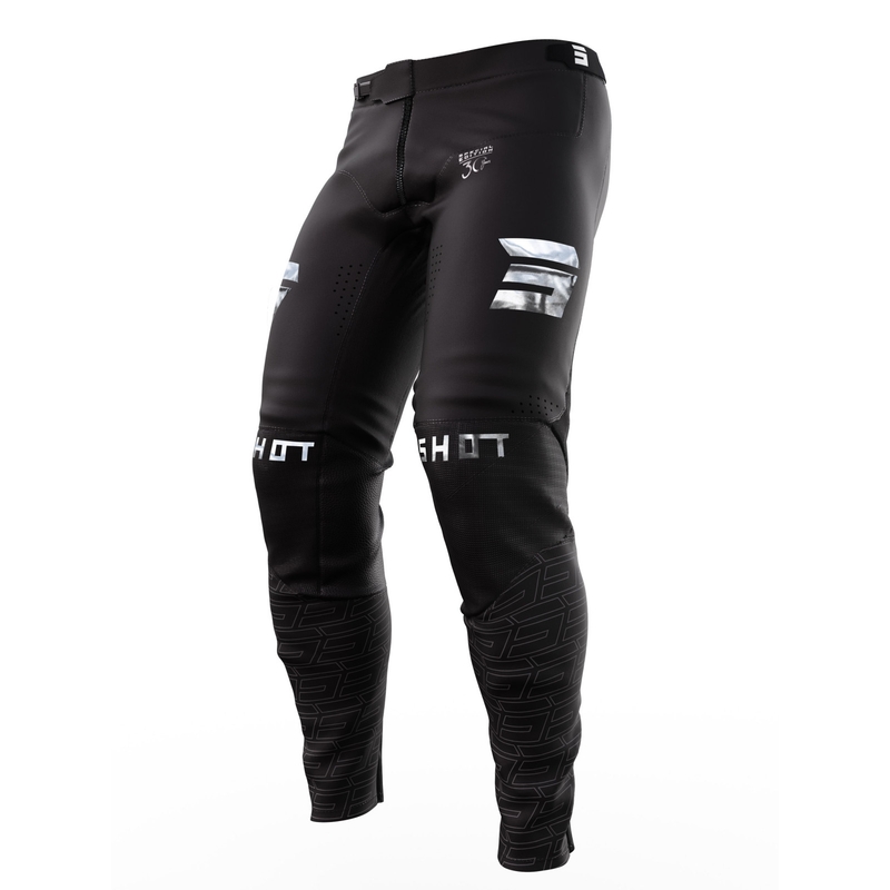 Motokros hlače Shot Aerolite Legacy Black razprodaja
