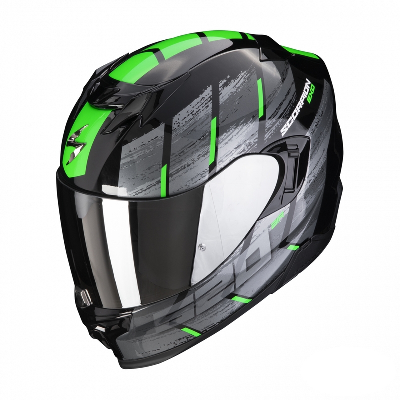 Integralna motoristična čelada Scorpion EXO-520 EVO Air Maha črno-zelena