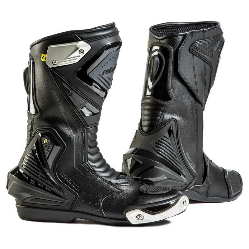 Motoristični škornji Rebelhorn Piston II CE black - razred II