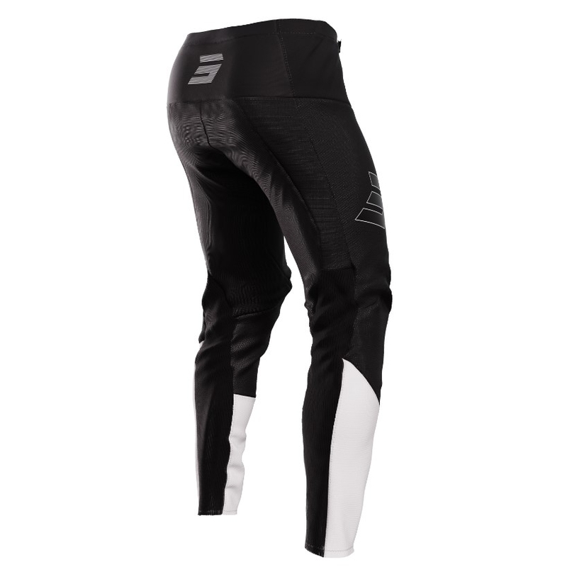 Ženske hlače za motokros Shot Contact Shelly črno-bele barve razprodaja