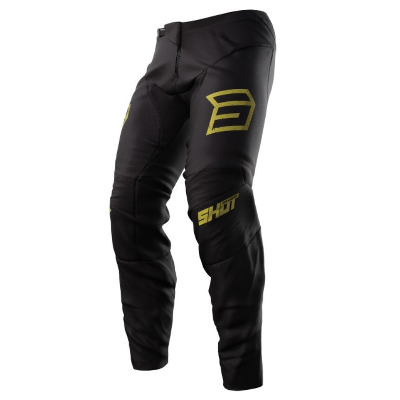 Motokros hlače Shot Devo Army black-gold razprodaja