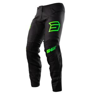 Motokros hlače Shot Devo Army črno-zelene prodajne razprodaja