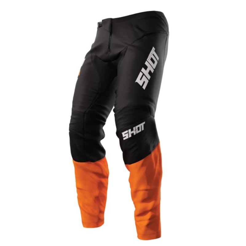 Shot Devo Reflex Motokros hlače Black-Orange razprodaja
