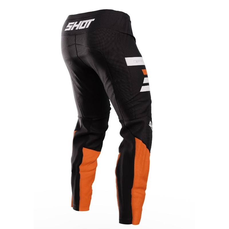 Shot Devo Reflex Motokros hlače Black-Orange razprodaja