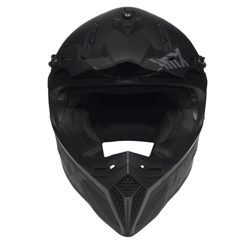Motokros čelada iMX FMX-02 črna mat