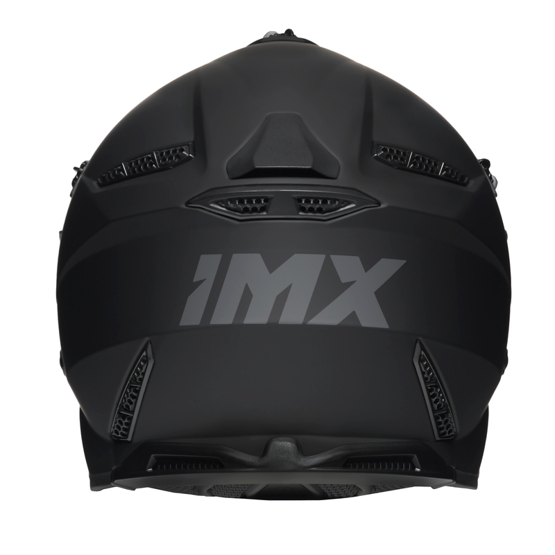 Motokros čelada iMX FMX-02 črna mat