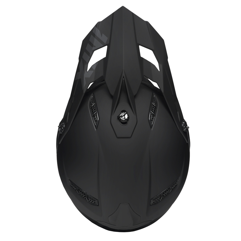 Motokros čelada iMX FMX-02 črna mat
