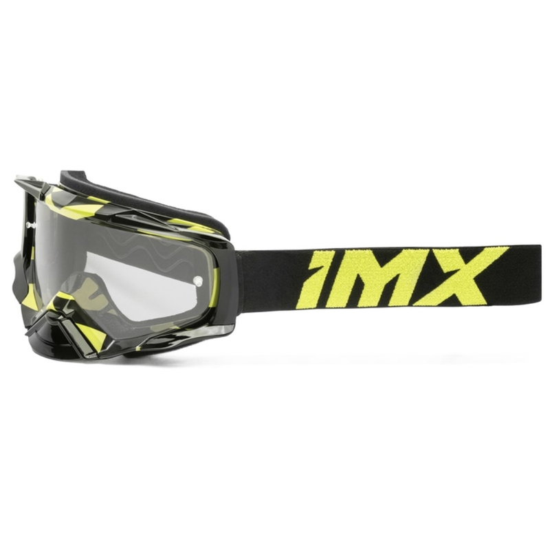 Motokros očala iMX Dust Graphic black-fluo yellow