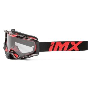 Motokros očala iMX Dust Graphic črno-rdeča