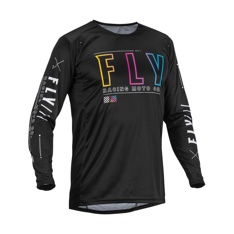 Motokros dres FLY Racing Lite S.E. 2023 črn razprodaja