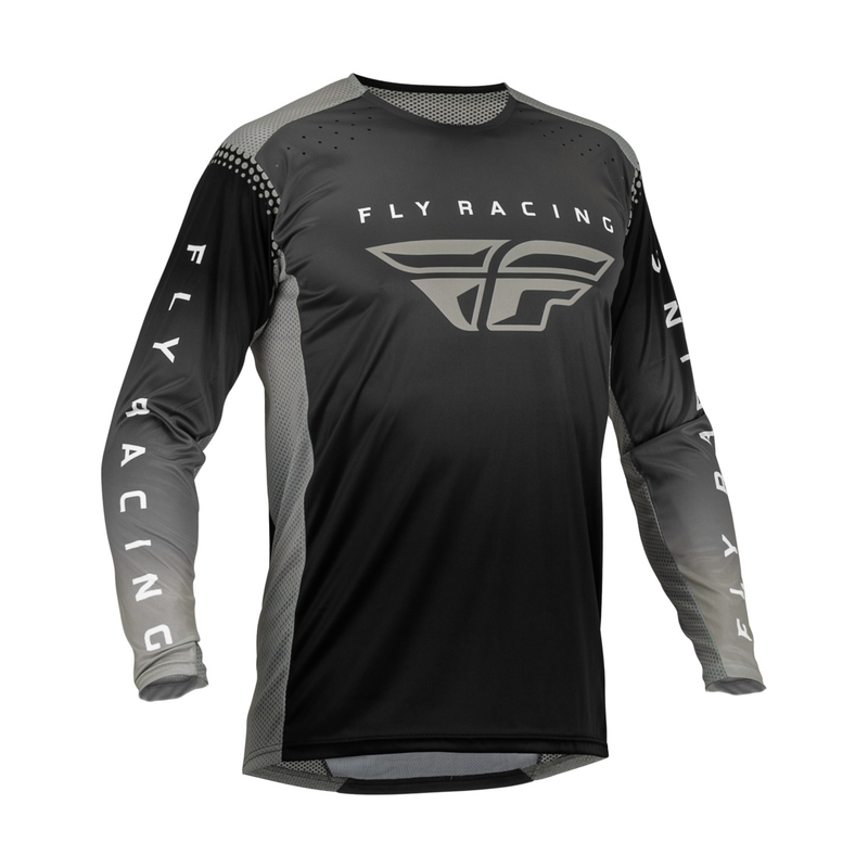 Motokros majica FLY Racing Lite 2023 black-grey