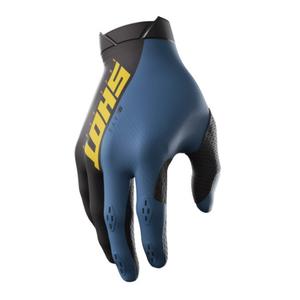 Motokros rokavice Shot Lite črno-rumeno-modra razprodaja
