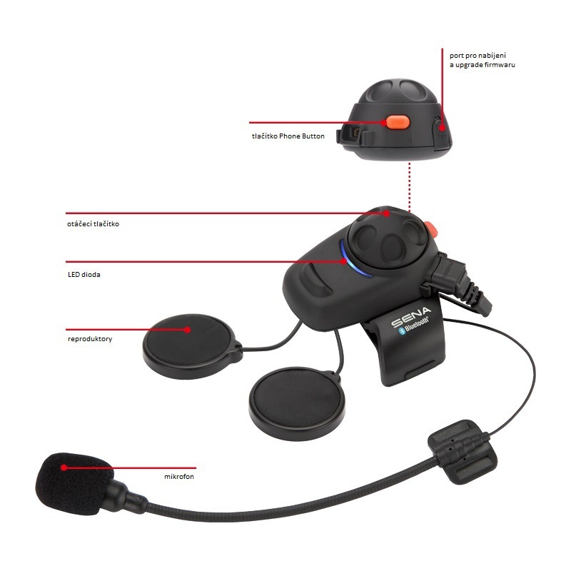 Bluetooth slušalke SENA SMH5