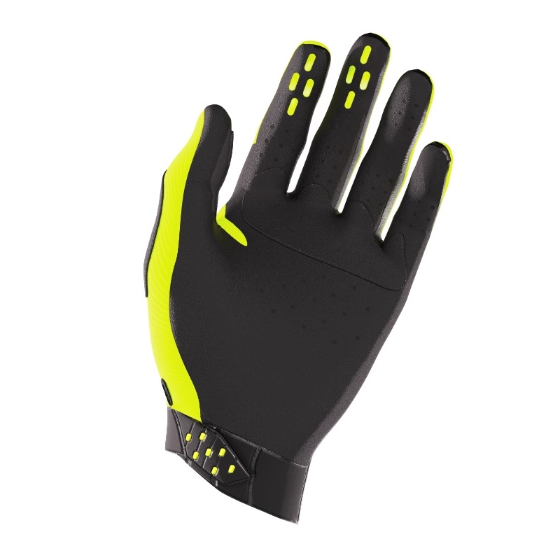 Motokros rokavice Shot Race black-fluo rumena razprodaja