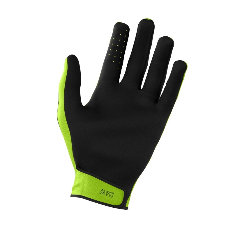 Motokros rokavice Shot Raw black-fluo green razprodaja