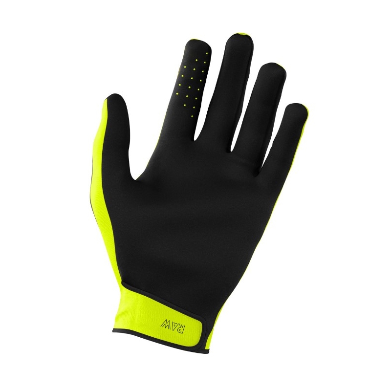 Motokros rokavice Shot Raw black-fluo yellow razprodaja