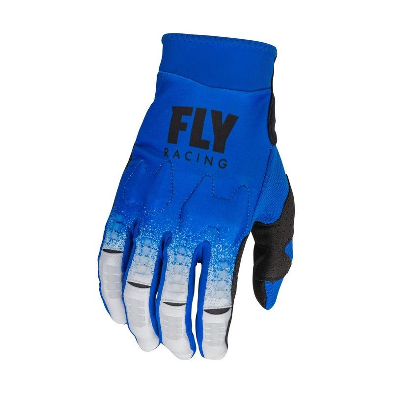 Motokros rokavice FLY Racing Evolution DST 2023 modro-sive, razprodaja