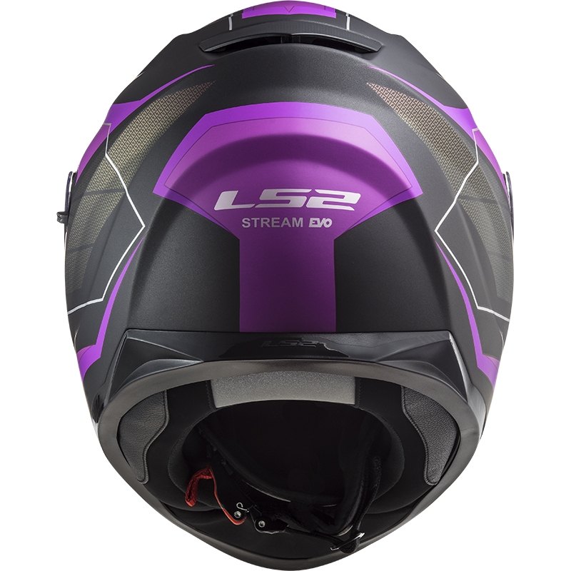 LS2 FF320 Stream EVO Mercury titan-vijolična integralna motoristična čelada