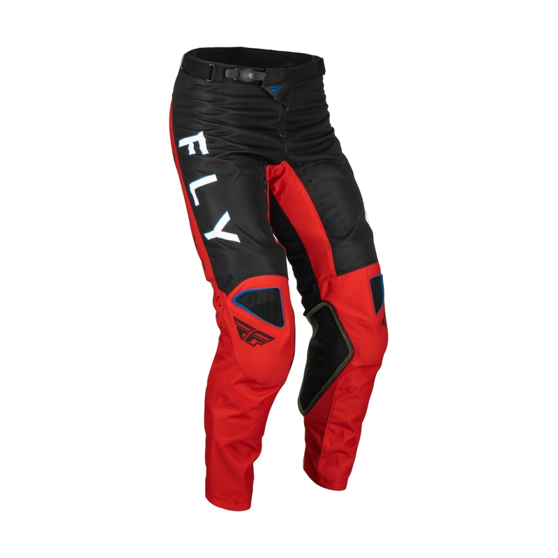 Motokros hlače FLY Racing Kinetic Kore rdeče-sive barve razprodaja