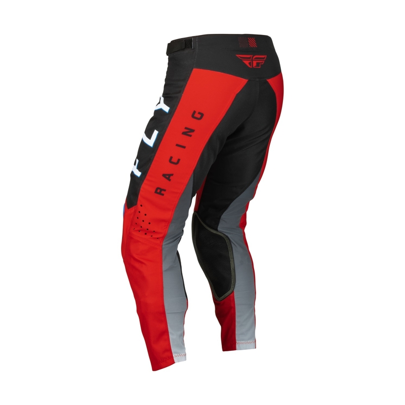 Motokros hlače FLY Racing Kinetic Kore rdeče-sive barve razprodaja