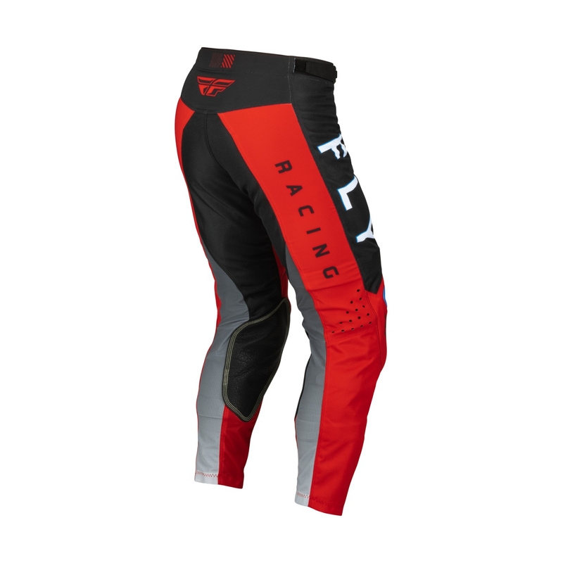 Motokros hlače FLY Racing Kinetic Kore rdeče-sive barve razprodaja