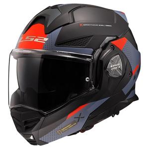 LS2 FF901 Advant X Oblivion črno-modro-rdeča motoristična čelada