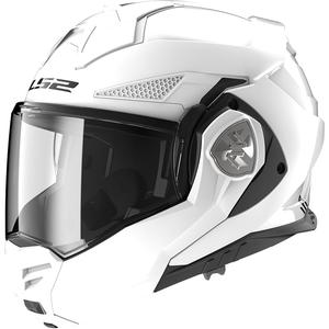 LS2 FF901 Advant X Solid White zložljiva motoristična čelada