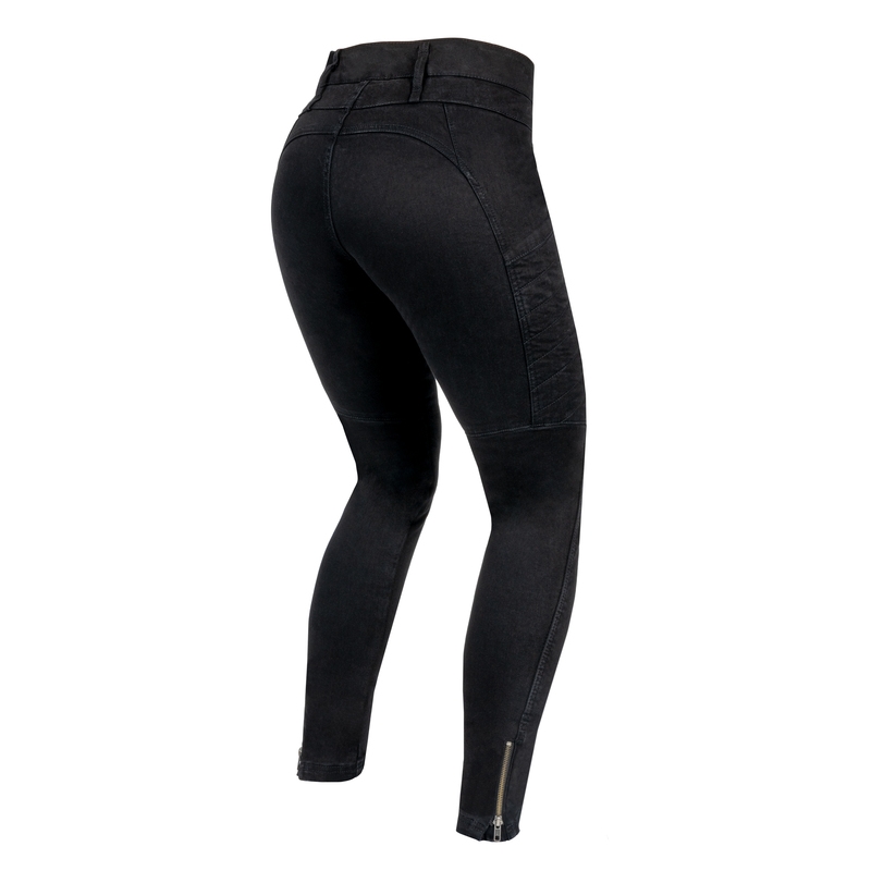 Ženske kavbojke Rebelhorn Ash Black Motorcycle Jeans razprodaja