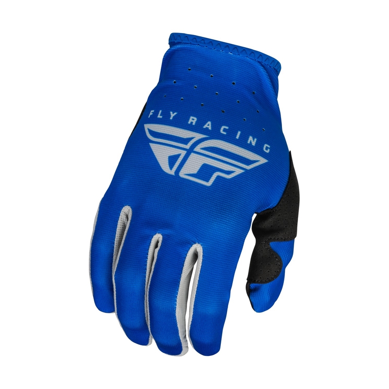 Motokros rokavice FLY Racing Lite 2023 modro-sive