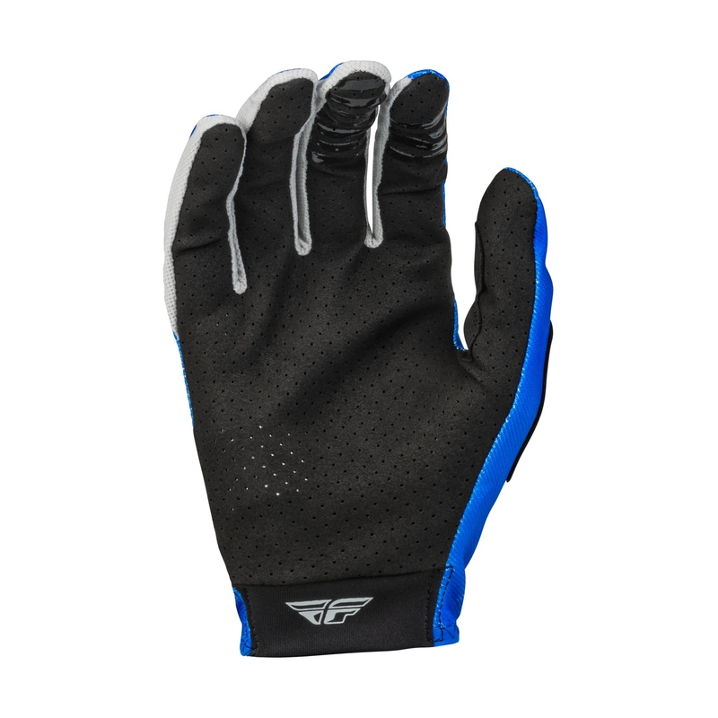 Motokros rokavice FLY Racing Lite 2023 modro-sive