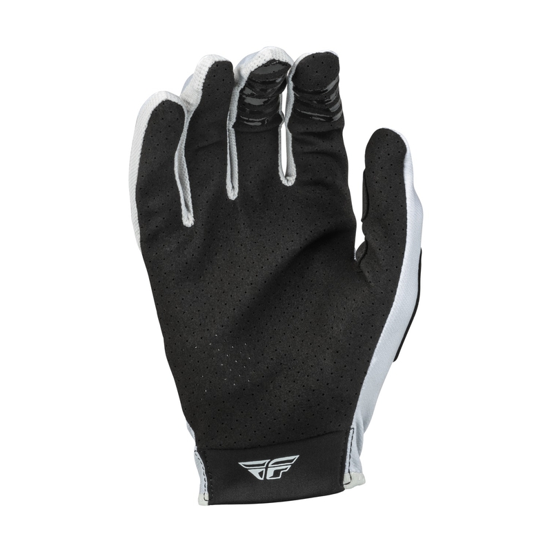 Motokros rokavice FLY Racing Lite 2023 sivo-modre