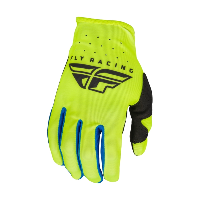 Motokros rokavice FLY Racing Lite 2023 fluo rumeno-črne