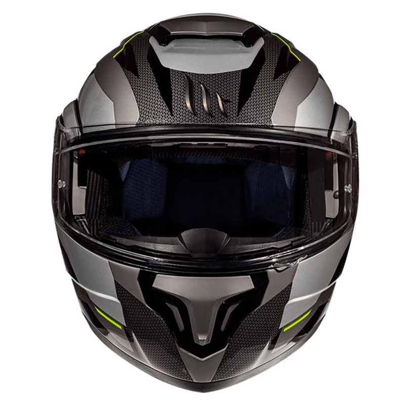 MT Atom SV TRANSCEND E2 motoristična čelada siva - razred II