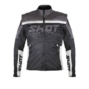 Softshell jakna Shot Softshell Lite 2.0 black and white razprodaja
