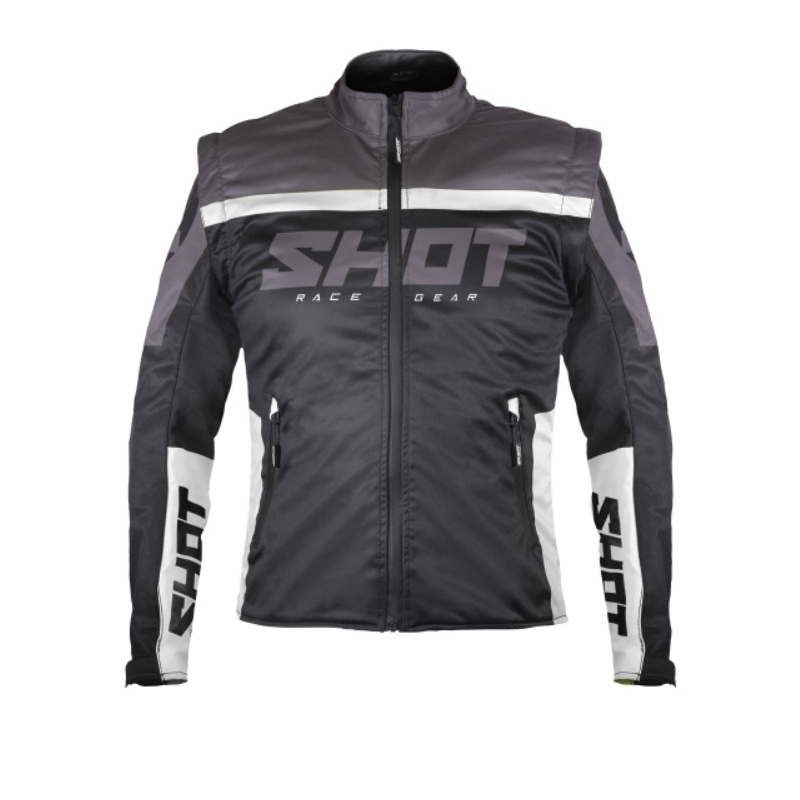 Softshell jakna Shot Softshell Lite 2.0 black and white razprodaja
