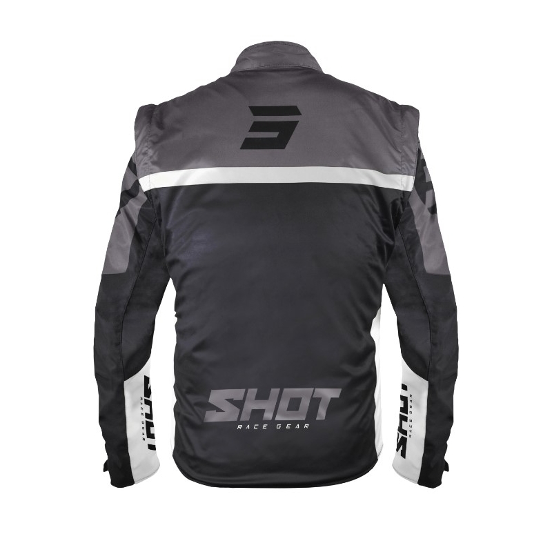 Softshell jakna Shot Softshell Lite 2.0 black and white razprodaja