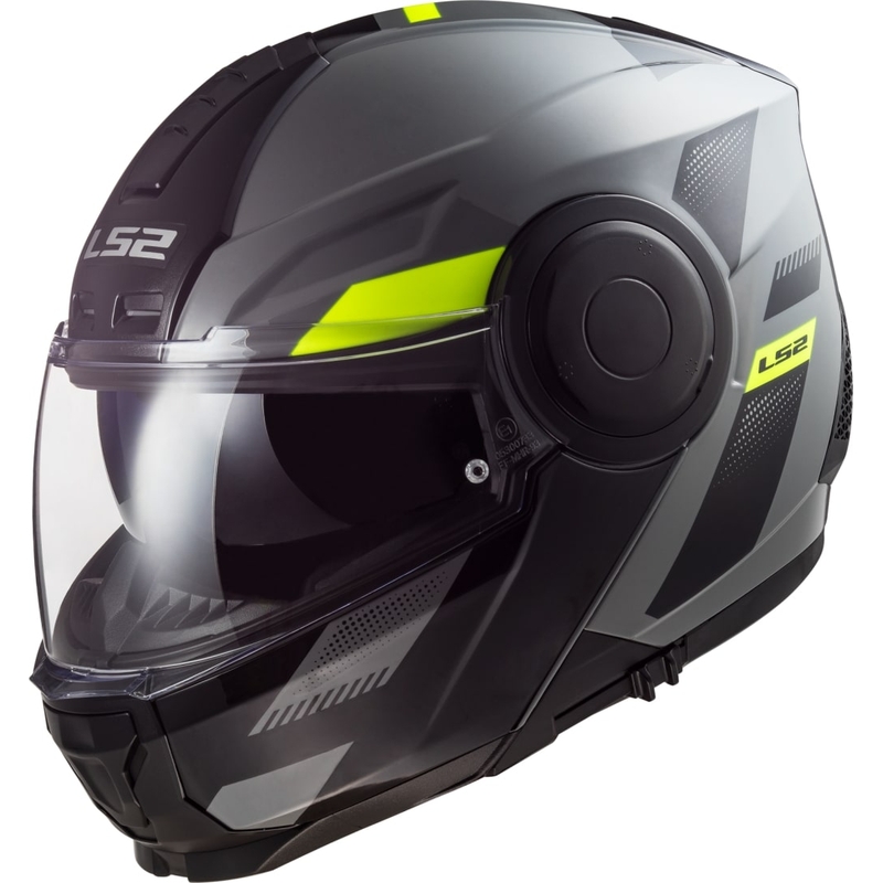 Čelada za motoriste LS2 FF902 Scope Max Nardo sivo-fluo rumena