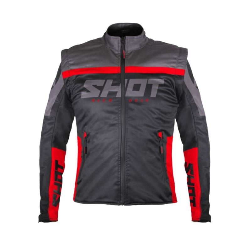 Softshell jakna Shot Softshell Lite 2.0 black-red