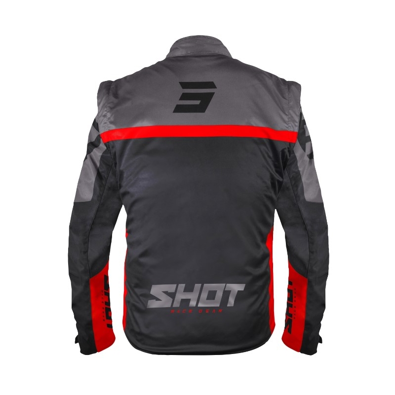 Softshell jakna Shot Softshell Lite 2.0 black-red