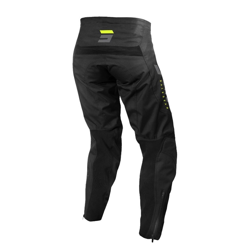 Motokros hlače Shot Climatic 2.0 black-fluo yellow