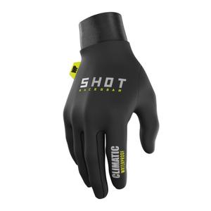 Motokros rokavice Shot Climatic 3.0 black-fluo yellow