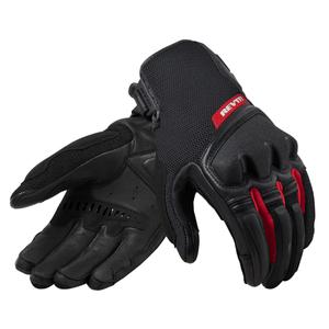 Motoristične rokavice Revit Duty rdeče in črne výprodej