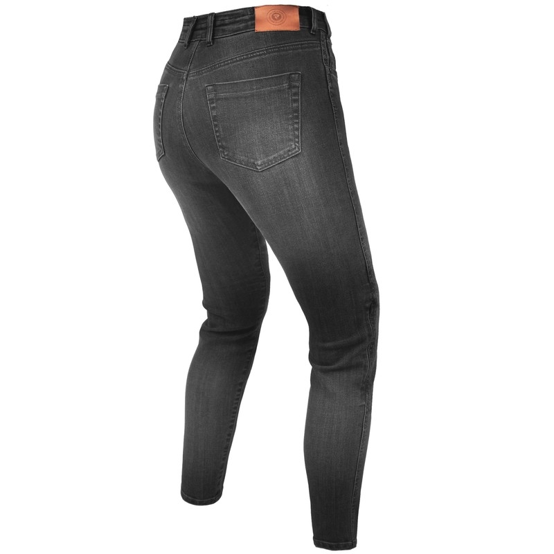 Ženske motoristične kavbojke Rebelhorn Classic III SF washed black razprodaja