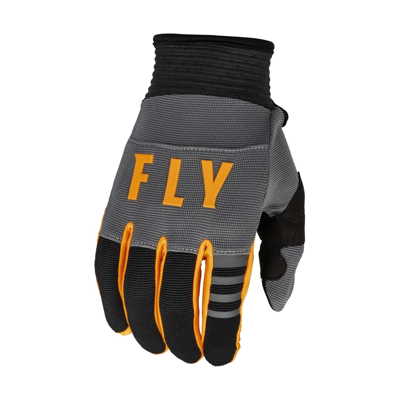 Motokros rokavice FLY Racing F-16 2023 sivo-črno-oranžne