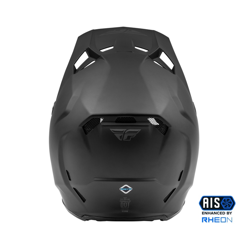 Motokros čelada FLY Racing Formula Solid black mat